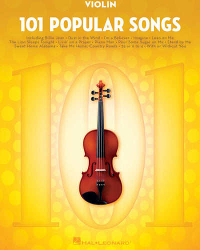 101 Popular Songs Violin