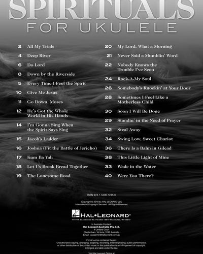 Spirituals for Ukulele