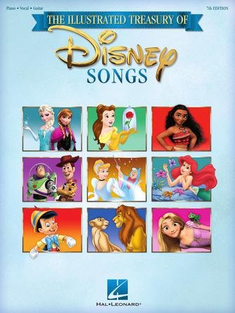New Illustrated Treasury Of Disney Songs 7th Edition
