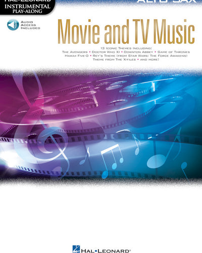 Movie and TV Music for Alto Sax