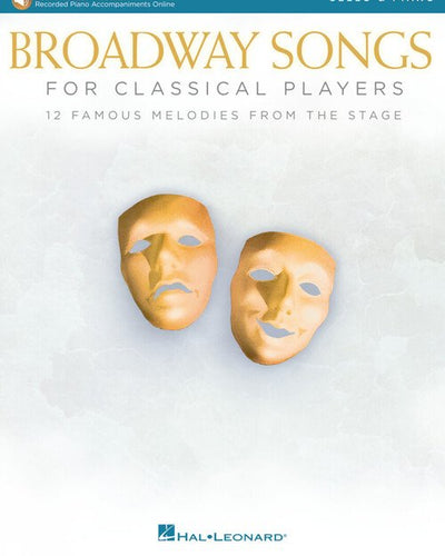 Broadway Songs for Classical Players - Cello and Piano
