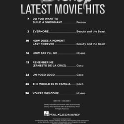 Disney Latest Movie Hits 5 Finger