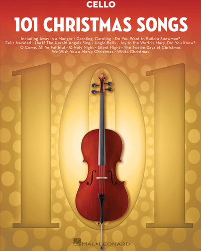 101 Christmas Songs Cello
