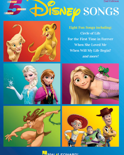 Disney Songs - 2nd Edition 5 Finger