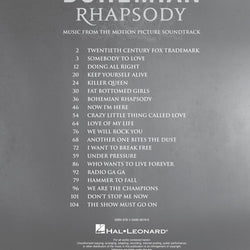 Bohemian Rhapsody Motion Picture Easy Piano
