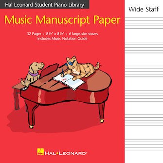 HL Student Manuscript Paper Wide Staff