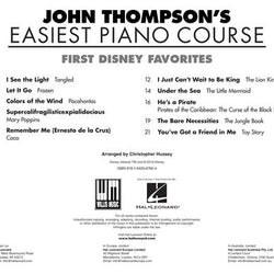 John Thompson First Disney Favorites