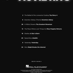 Movie Hits - 3rd Edition 5 Finger