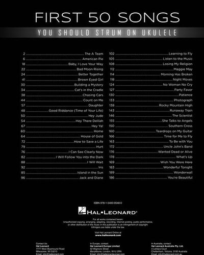 First 50 Songs You Should Strum on Ukulele