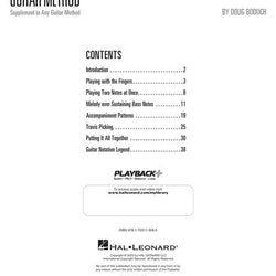 Hal Leonard Fingerpicking Guitar Method