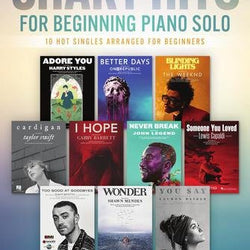 Chart Hits for Beginning Piano Solo
