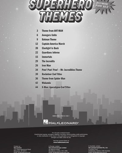 Superhero Themes