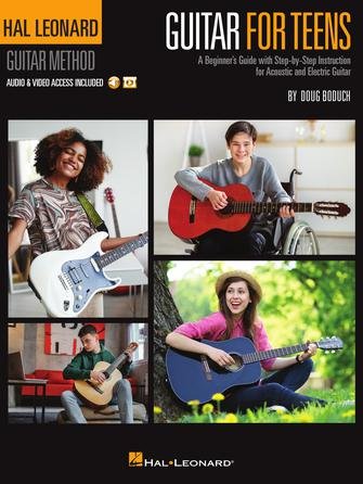 HL Guitar for Teens Method Audio & Video Access Included