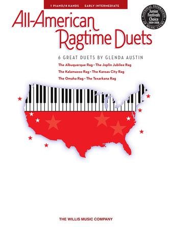 All-American Ragtime Duets 1P4H 2028 E4 M MD1 MD2 MD3 D1