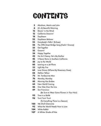 Flower Power for Ukulele