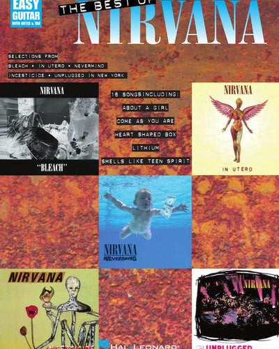 The Best of Nirvana Easy Guitar