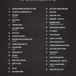 Horror Music 34 Themes from Movies and TV PS