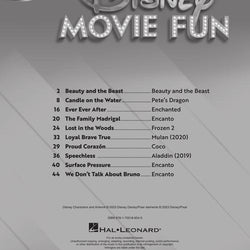 Disney Movie Fun 2nd Edition