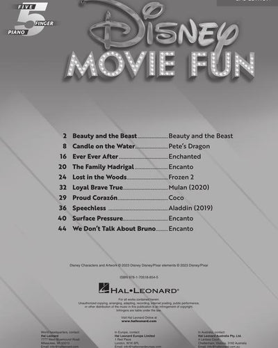 Disney Movie Fun 2nd Edition