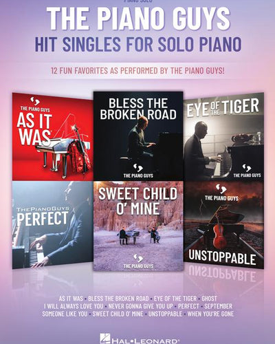 The Piano Guys Hit Singles for Piano Solo