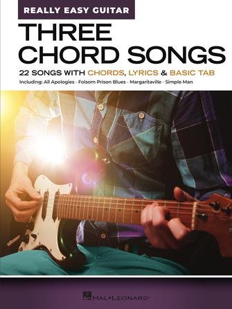 Really Easy Guitar Three Chord Songs