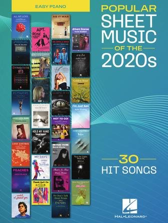 Popular Sheet Music of the 2020s Easy Piano