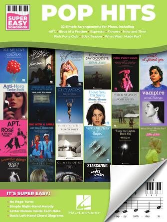 Super Easy Songbook Pop Hits