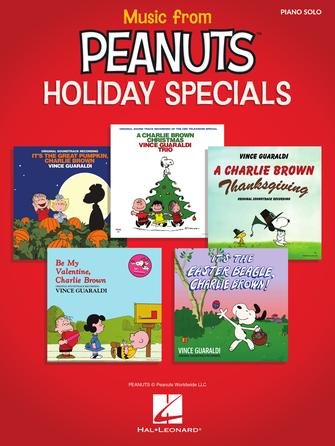 Music from Peanuts Holiday Specials Piano Solo Songbook