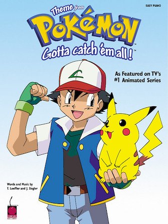 Theme from Pokemon Easy Piano