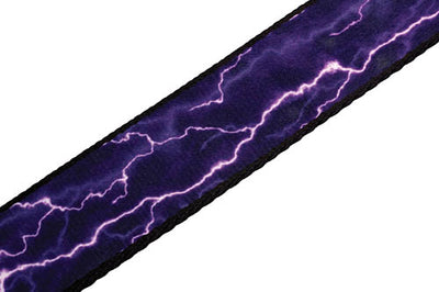 Levy's Polyester Guitar Strap - Lightning