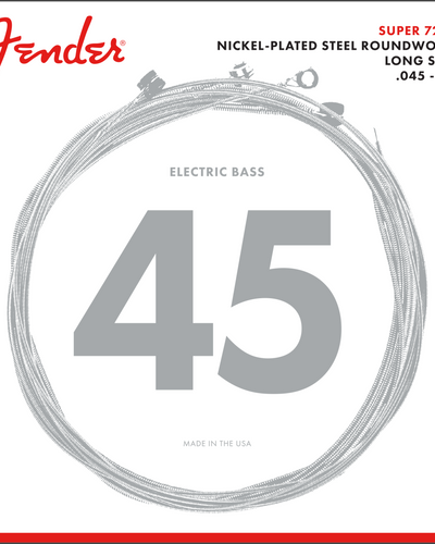 Fender Super 7250's 45-105 Bass Strings