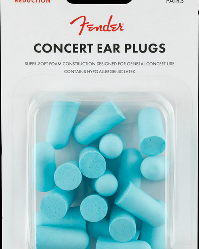 Fender Concert Ear Plugs (10 Pair) Daphne Blue