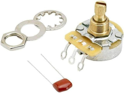 Fender 250k Solid Shaft Pot No Load w/.022 Capacitor