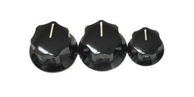 Fender Jazz Bass Knobs (3) 2 large 1 small