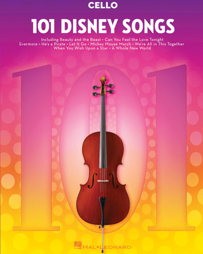 101 Disney Songs for Cello
