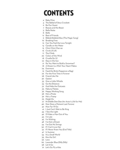 101 Disney Songs for Violin