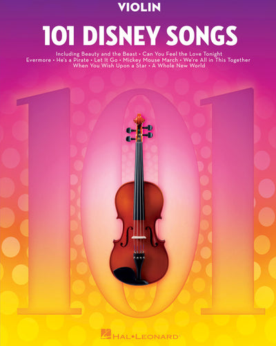 101 Disney Songs for Violin