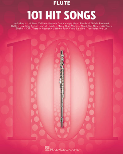 101 Hit Songs for Flute