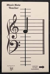 Music Note Teacher All-In-One Flashcard