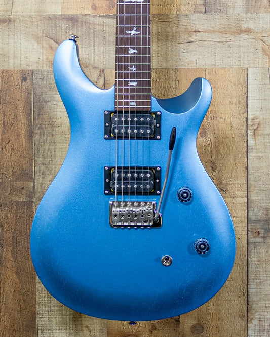 PRS SE CE24 Standard Satin, Ice Blue Metallic