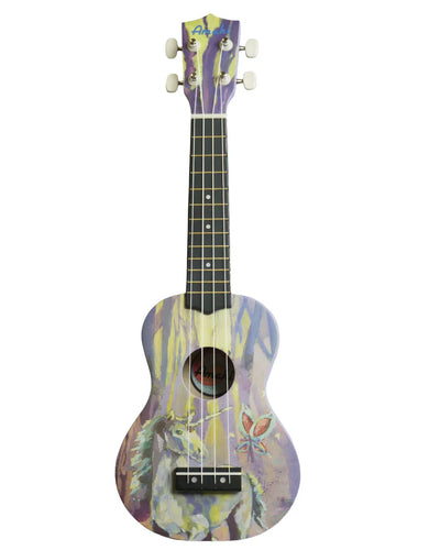 Amahi Enchanted Forest (Limited Edition) Soprano Uke w/ Vinyl Gig Bag
