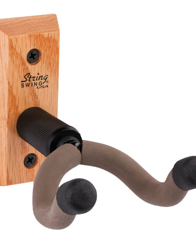 String Swing Guitar Hanger - Oak