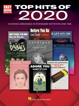 Top Hits of 2020 Easy Guitar