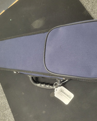 Used 1/32 Violin Dart Case Blue Interior