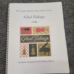 Logan Quintet Glad Tidings Album Cello with Piano Accompaniment