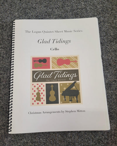 Logan Quintet Glad Tidings Album Cello with Piano Accompaniment