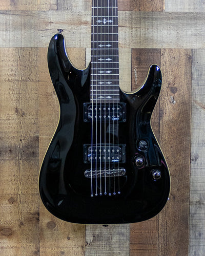 Schecter Omen 7 Electric Guitar - Black
