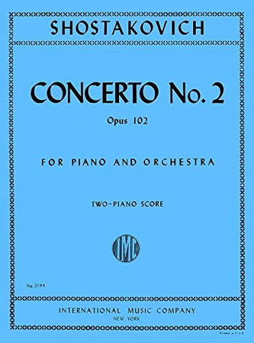 Shostakovich Concerto No.2 in F Major 2P4H 2028 J3