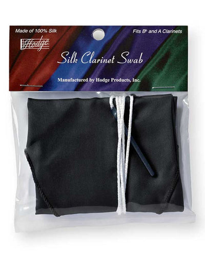 Hodge Clarinet Silk Swab Black