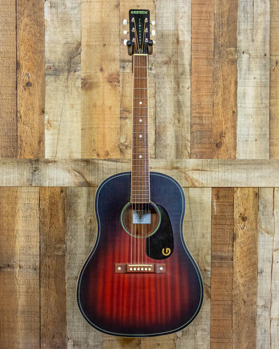 Gretsch Jim Dandy Dreadnought Deep Cherry Burst
